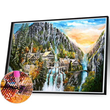 Load image into Gallery viewer, Landscape Castle 60*40CM (canvas) Full Round Drill Diamond Painting
