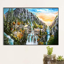 Load image into Gallery viewer, Landscape Castle 60*40CM (canvas) Full Round Drill Diamond Painting
