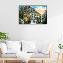 Load image into Gallery viewer, Landscape Castle 60*40CM (canvas) Full Round Drill Diamond Painting
