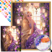 Load image into Gallery viewer, Disney Princess-Rapunzel 40*50CM (canvas) Full AB Round Drill Diamond Painting
