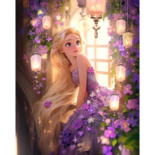 Load image into Gallery viewer, Disney Princess-Rapunzel 40*50CM (canvas) Full AB Round Drill Diamond Painting
