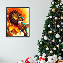 Load image into Gallery viewer, Sunflowers And Hummingbirds 30*40CM (canvas) Full Round Drill Diamond Painting
