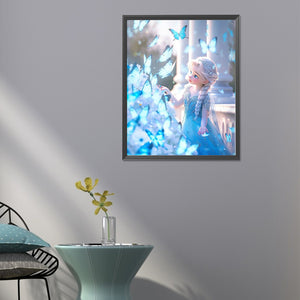 Disney Princess-Frozen 40*50CM (canvas) Full Round Drill Diamond Painting