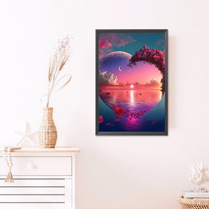 Love Dream Rose Sea 40*60CM (canvas) Full AB Round Drill Diamond Painting