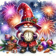 Load image into Gallery viewer, Goblin Clock New Year 40*40CM (canvas) Full Round Drill Diamond Painting
