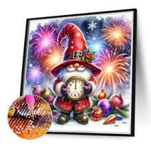 Load image into Gallery viewer, Goblin Clock New Year 40*40CM (canvas) Full Round Drill Diamond Painting
