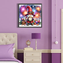 Load image into Gallery viewer, Goblin Clock New Year 40*40CM (canvas) Full Round Drill Diamond Painting
