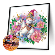 Load image into Gallery viewer, Unicorn Knight Goblin 30*30CM (canvas) Partial Special-Shaped Drill Diamond Painting
