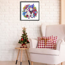 Load image into Gallery viewer, Unicorn Knight Goblin 30*30CM (canvas) Partial Special-Shaped Drill Diamond Painting
