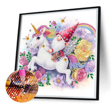 Load image into Gallery viewer, Unicorn Knight Goblin 30*30CM (canvas) Partial Special-Shaped Drill Diamond Painting
