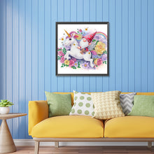 Load image into Gallery viewer, Unicorn Knight Goblin 30*30CM (canvas) Partial Special-Shaped Drill Diamond Painting
