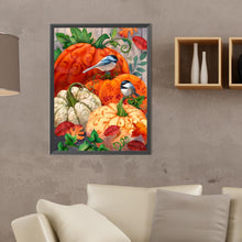 Load image into Gallery viewer, Pumpkin Bird 30*40CM (canvas) Full Round Drill Diamond Painting
