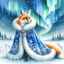 Load image into Gallery viewer, Aurora Fox 30*30CM (canvas) Full Round Drill Diamond Painting
