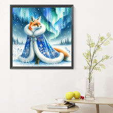 Load image into Gallery viewer, Aurora Fox 30*30CM (canvas) Full Round Drill Diamond Painting
