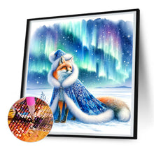 Load image into Gallery viewer, Aurora Fox 30*30CM (canvas) Full Round Drill Diamond Painting
