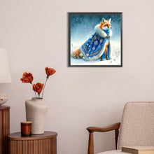 Load image into Gallery viewer, Aurora Fox 30*30CM (canvas) Full Round Drill Diamond Painting
