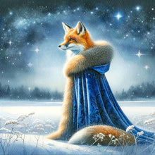 Load image into Gallery viewer, Aurora Fox 30*30CM (canvas) Full Round Drill Diamond Painting
