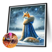 Load image into Gallery viewer, Aurora Fox 30*30CM (canvas) Full Round Drill Diamond Painting
