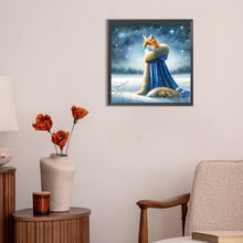 Load image into Gallery viewer, Aurora Fox 30*30CM (canvas) Full Round Drill Diamond Painting
