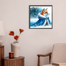 Load image into Gallery viewer, Aurora Fox 30*30CM (canvas) Full Round Drill Diamond Painting
