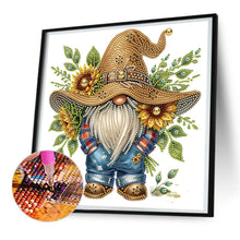 Load image into Gallery viewer, Sunflower Cowboy Goblin 30*30CM (canvas) Partial Special-Shaped Drill Diamond Painting
