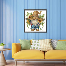 Load image into Gallery viewer, Sunflower Cowboy Goblin 30*30CM (canvas) Partial Special-Shaped Drill Diamond Painting
