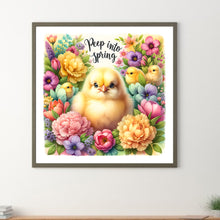 Load image into Gallery viewer, Easter Chick Bunny 30*30CM (canvas) Full Round Drill Diamond Painting
