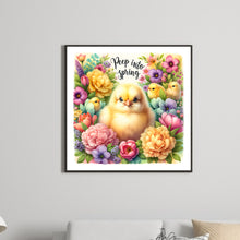 Load image into Gallery viewer, Easter Chick Bunny 30*30CM (canvas) Full Round Drill Diamond Painting
