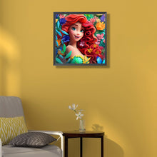 Load image into Gallery viewer, Mermaid Ariel 50*50CM (canvas) Full Round Drill Diamond Painting
