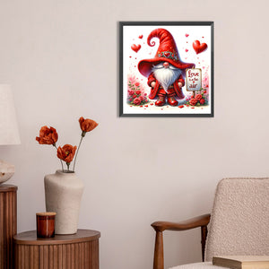 Valentine'S Day Goblin 30*30CM (canvas) Full Round Drill Diamond Painting