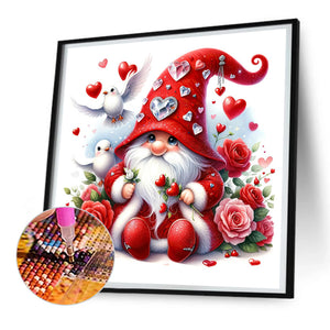 Valentine'S Day Goblin 30*30CM (canvas) Full Round Drill Diamond Painting