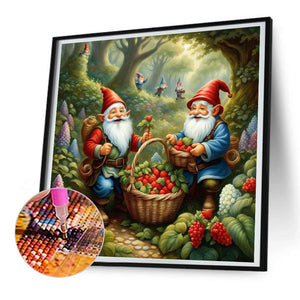 Goblins In The Forest 30*30CM (canvas) Full Round Drill Diamond Painting