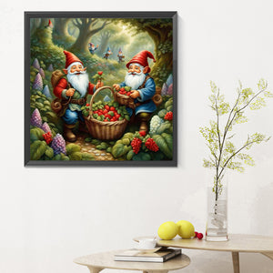 Goblins In The Forest 30*30CM (canvas) Full Round Drill Diamond Painting