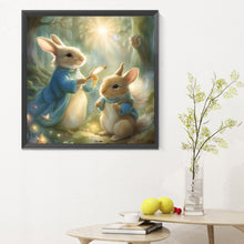 Load image into Gallery viewer, Rabbit Magic In The Forest 30*30CM (canvas) Full Round Drill Diamond Painting
