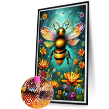 Load image into Gallery viewer, Bee Garden 30*50CM (canvas) Full Round Drill Diamond Painting
