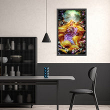 Load image into Gallery viewer, Long Hair Princess 30*50CM (canvas) Full Round Drill Diamond Painting
