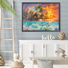 Load image into Gallery viewer, Tropical Seaside 40*30CM (canvas) Full Square Drill Diamond Painting

