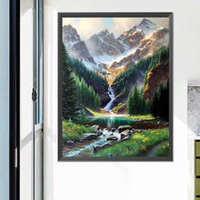 Load image into Gallery viewer, Mountain Stream 50*60CM (canvas) Full Square Drill Diamond Painting
