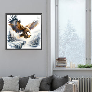 Eagle 30*30CM (canvas) Full Round Drill Diamond Painting