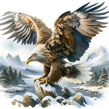 Load image into Gallery viewer, Eagle 30*30CM (canvas) Full Round Drill Diamond Painting
