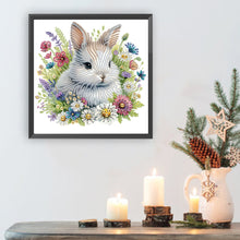 Load image into Gallery viewer, Garden Rabbit 30*30CM (canvas) Partial Special-Shaped Drill Diamond Painting
