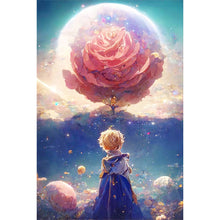 Load image into Gallery viewer, The Little Prince And The Rose 40*60CM (canvas) Full Round Drill Diamond Painting
