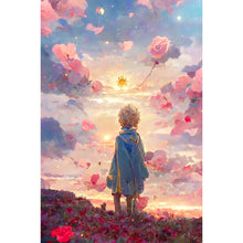 Load image into Gallery viewer, The Little Prince And The Rose Field 40*60CM (canvas) Full Round Drill Diamond Painting
