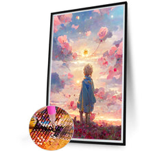 Load image into Gallery viewer, The Little Prince And The Rose Field 40*60CM (canvas) Full Round Drill Diamond Painting
