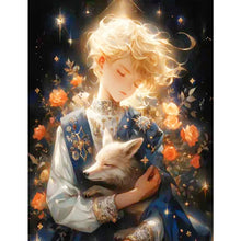 Load image into Gallery viewer, The Little Prince And The Rose Fox 50*60CM (canvas) Full Round Drill Diamond Painting
