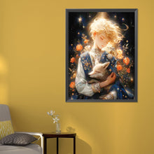 Load image into Gallery viewer, The Little Prince And The Rose Fox 50*60CM (canvas) Full Round Drill Diamond Painting
