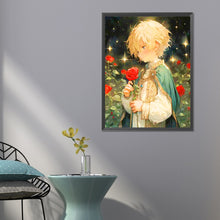 Load image into Gallery viewer, The Little Prince And The Rose Field 50*60CM (canvas) Full Round Drill Diamond Painting
