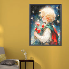 Load image into Gallery viewer, The Little Prince And The Starry Rose 50*60CM (canvas) Full Round Drill Diamond Painting
