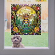 Load image into Gallery viewer, Diamond Painting Sticker Gem Sticker for Kid Gift 30x30cm (Stained Glass Bee)
