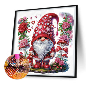 Caring Goblin 30*30CM (canvas) Partial Special-Shaped Drill Diamond Painting